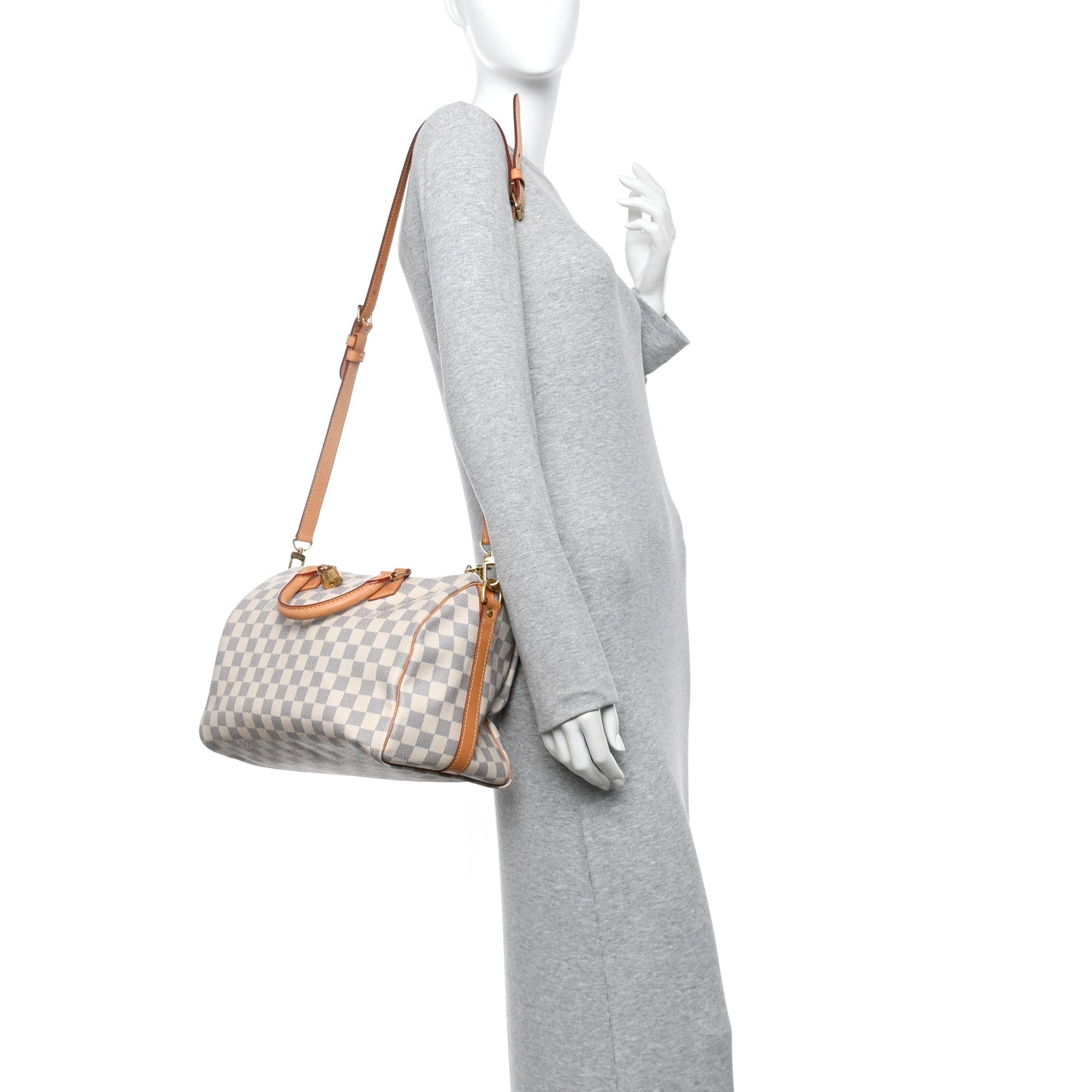 Louis Vuitton Damier Azur Speedy Bandouliere 30 2 of 10