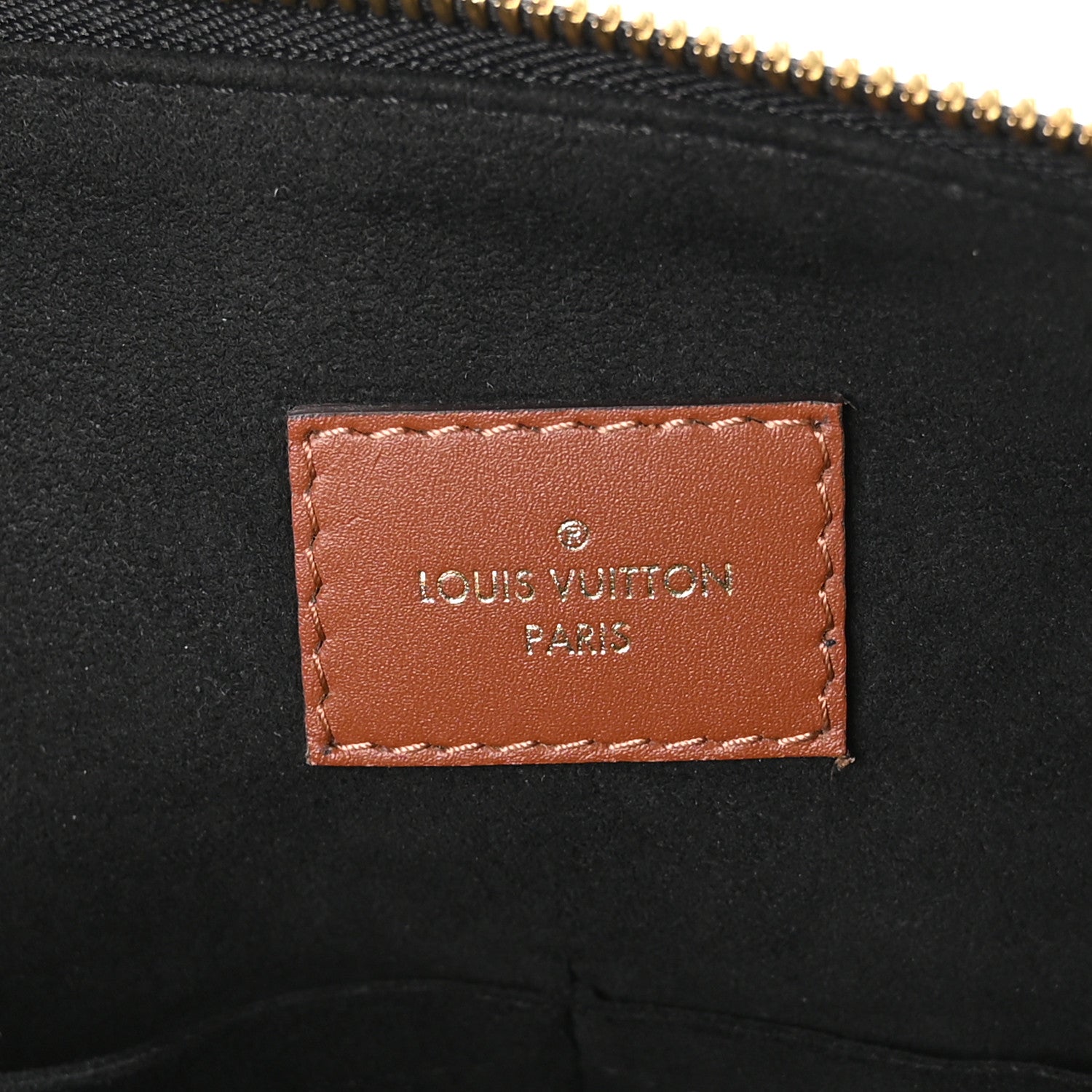 Louis Vuitton Monogram V Tote MM Black 6 of 11