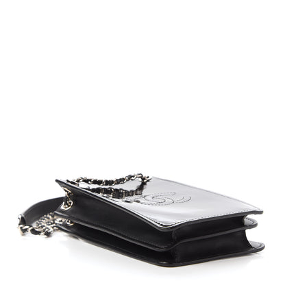 Chanel Patent CC Phone Holder Crossbody Black 4 of 10