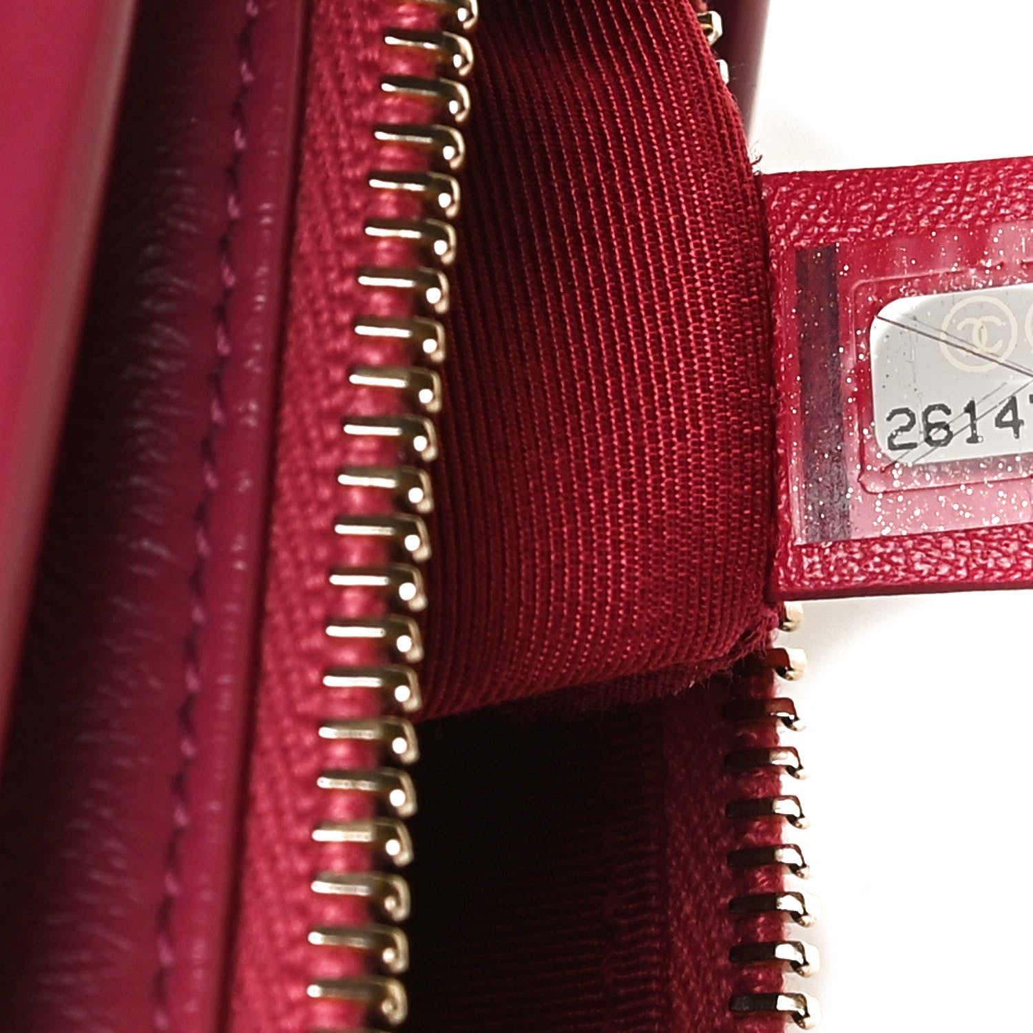 Chanel Aged Calfskin Chevron Quilted Small Gabrielle Hobo Dark Pink 6 of 13