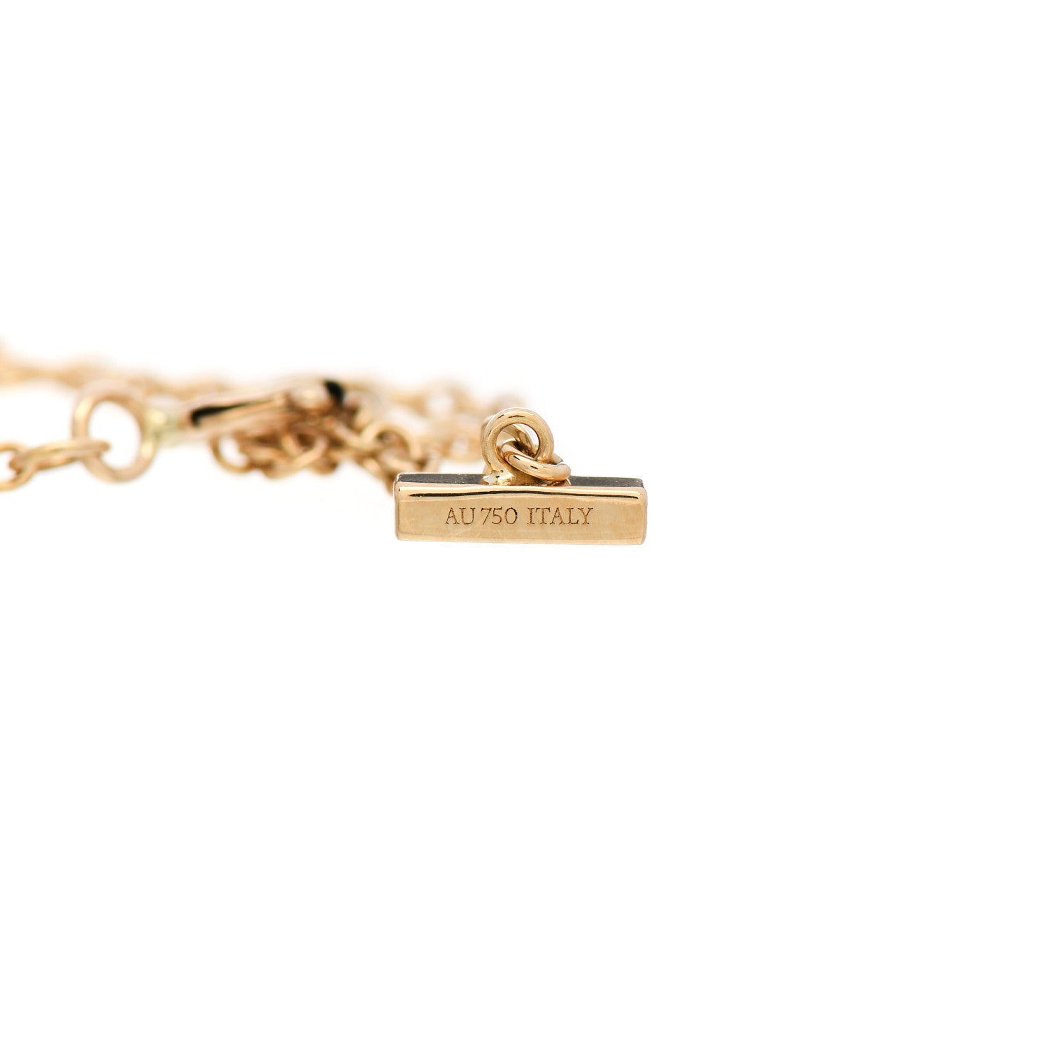 Tiffany 18K Yellow Gold T Smile Bracelet 3 of 4