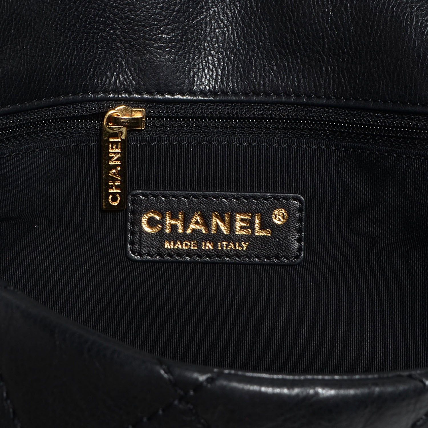 Chanel Calfskin Quilted Medium Chain Me Flap Black 6 of 9