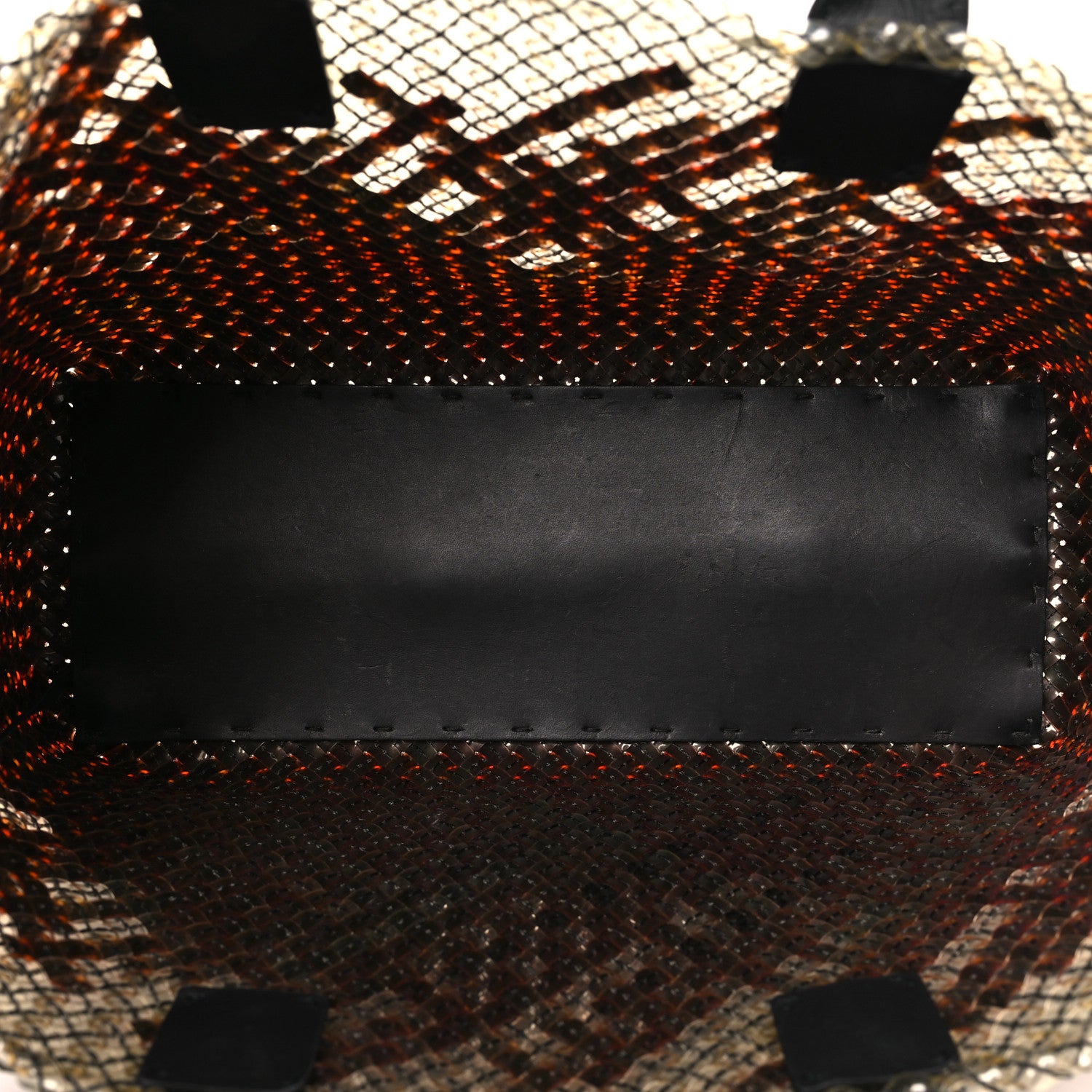 Bottega Veneta Nappa Intrecciato PVC Medium Cabat Black 6 of 10