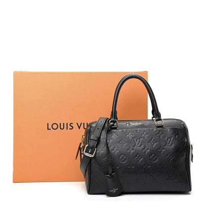 Louis Vuitton Empreinte Speedy Bandouliere 25 NM Black 11 of 13