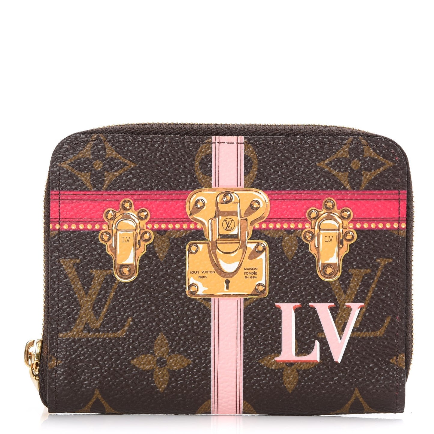 Monogram Summer Trunks Zippy Coin Purse