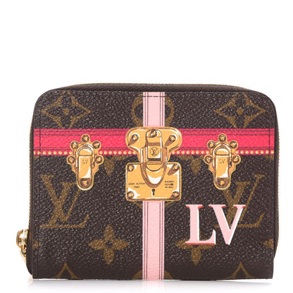 Louis Vuitton Monogram Summer Trunks Zippy Coin Purse 1 of 8
