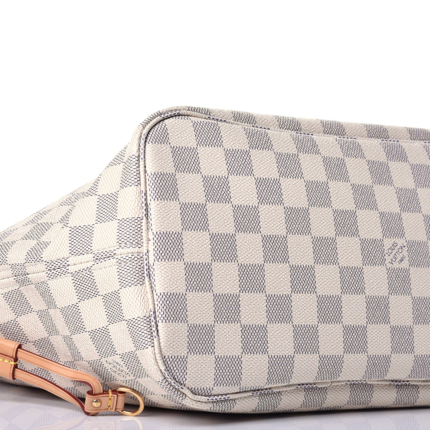 Louis Vuitton Damier Azur Neo Neverfull MM Rose Ballerine 13 of 20