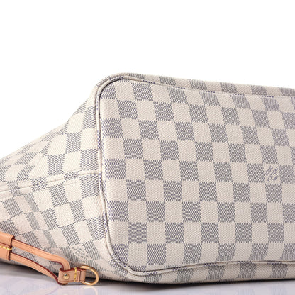 Louis Vuitton Damier Azur Neo Neverfull MM Rose Ballerine 13 of 20