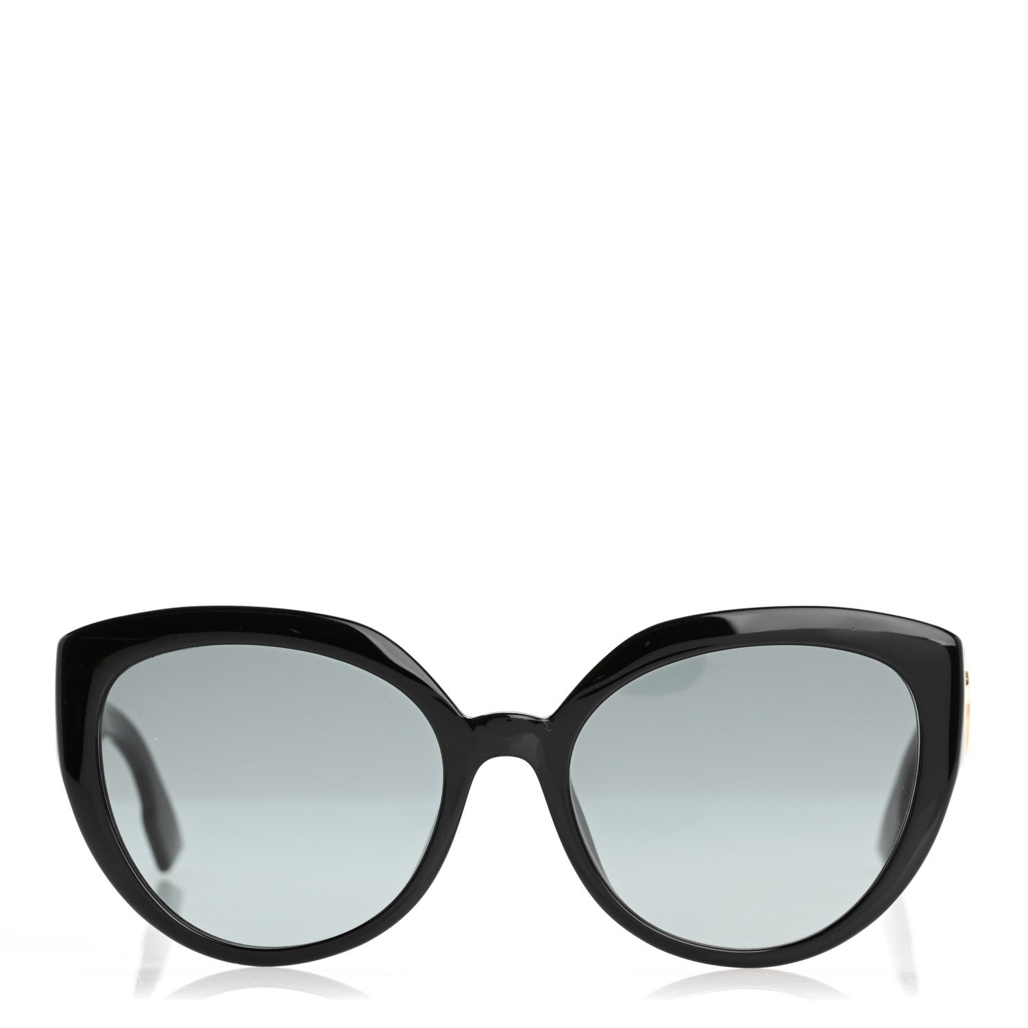 Christian Dior Acetate DDiorF Cat Eye Sunglasses Black 2 of 10