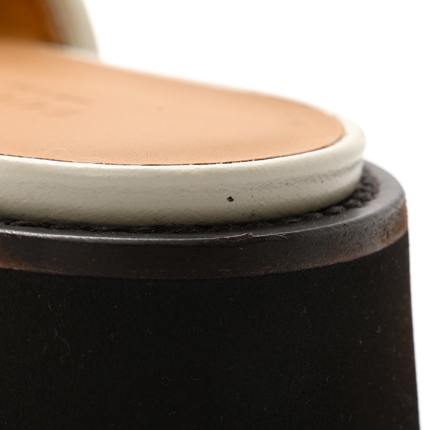 Gucci Cordovan Lux Horsebit Platform Mules 38 Mystic White 10 of 11