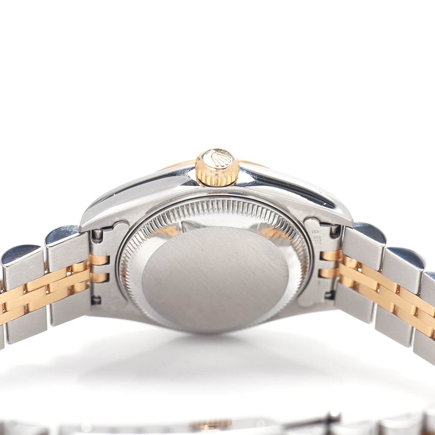 Rolex Stainless Steel 18K Yellow Gold 26mm Oyster Perpetual Datejust Watch Rhodium Roman 79173 4 of 4
