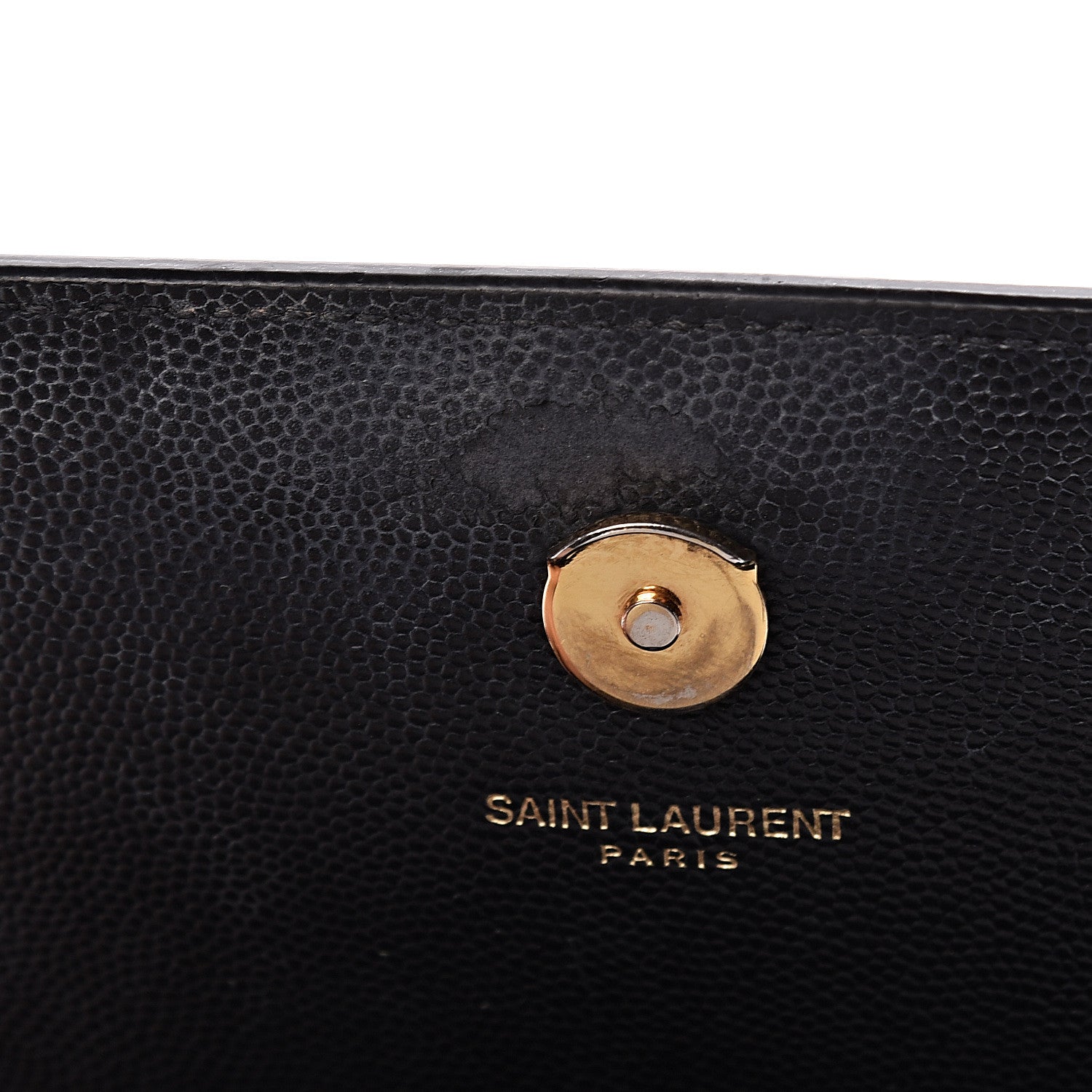 Saint Laurent Grain De Poudre Medium Classic Monogram Kate Satchel Black 7 of 11