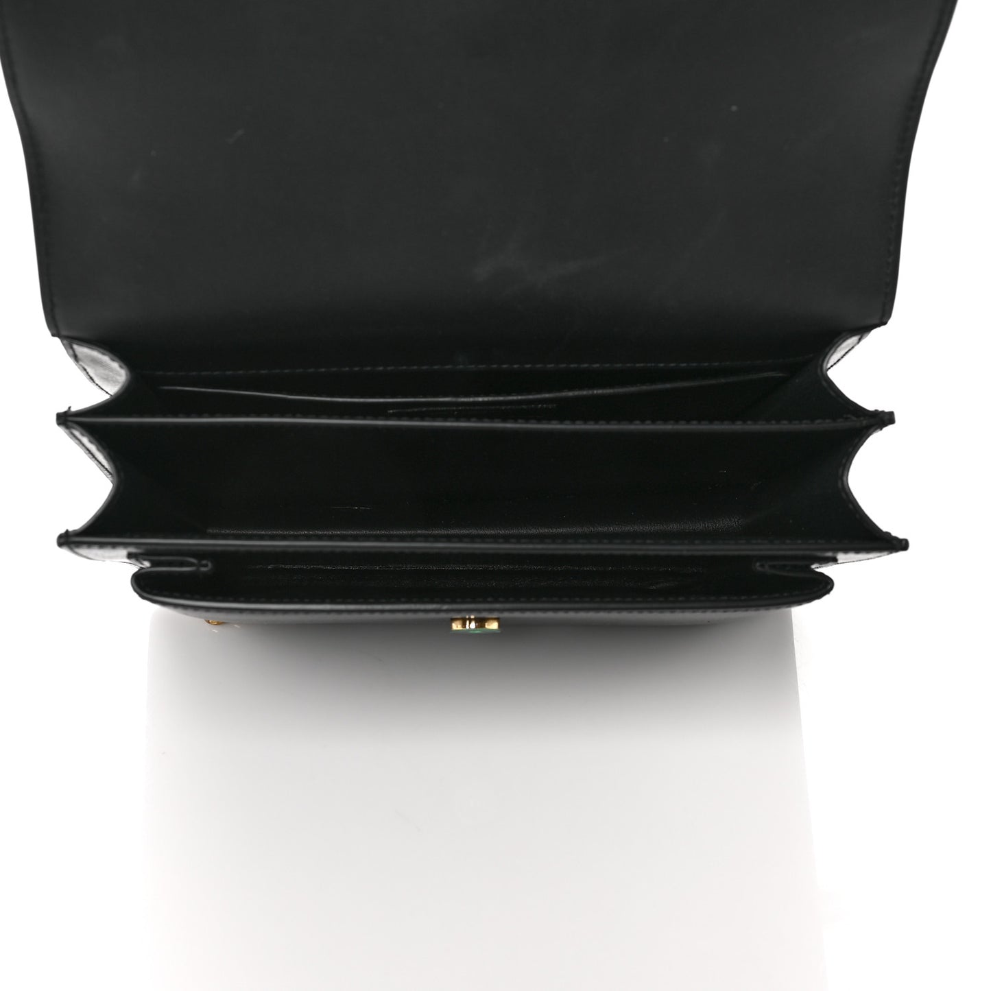 Coated Bark Calfskin Medium Monogram Sunset Black
