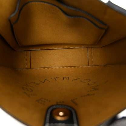 Stella McCartney Grainy Alter Mat Perforated Logo Mini Crossbody Black 5 of 9