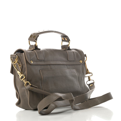 Proenza Schouler Lambskin Tiny PS1 Satchel Smoke 4 of 18