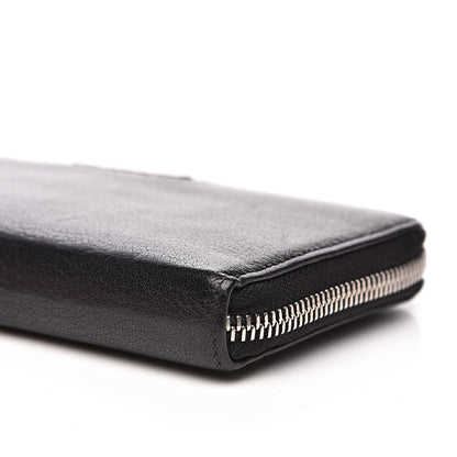 Givenchy Sugar Goatskin Pandora Zip Around Wallet Black 9 of 13