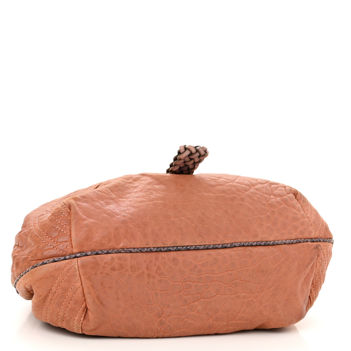 Crinkled Lambskin Small Spy Rosa Antico
