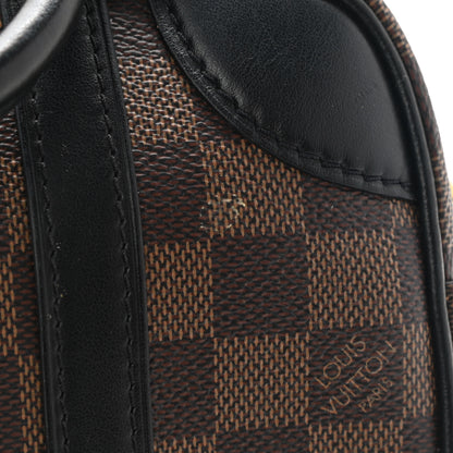 Louis Vuitton Damier Ebene Valisette Souple BB Black 9 of 10