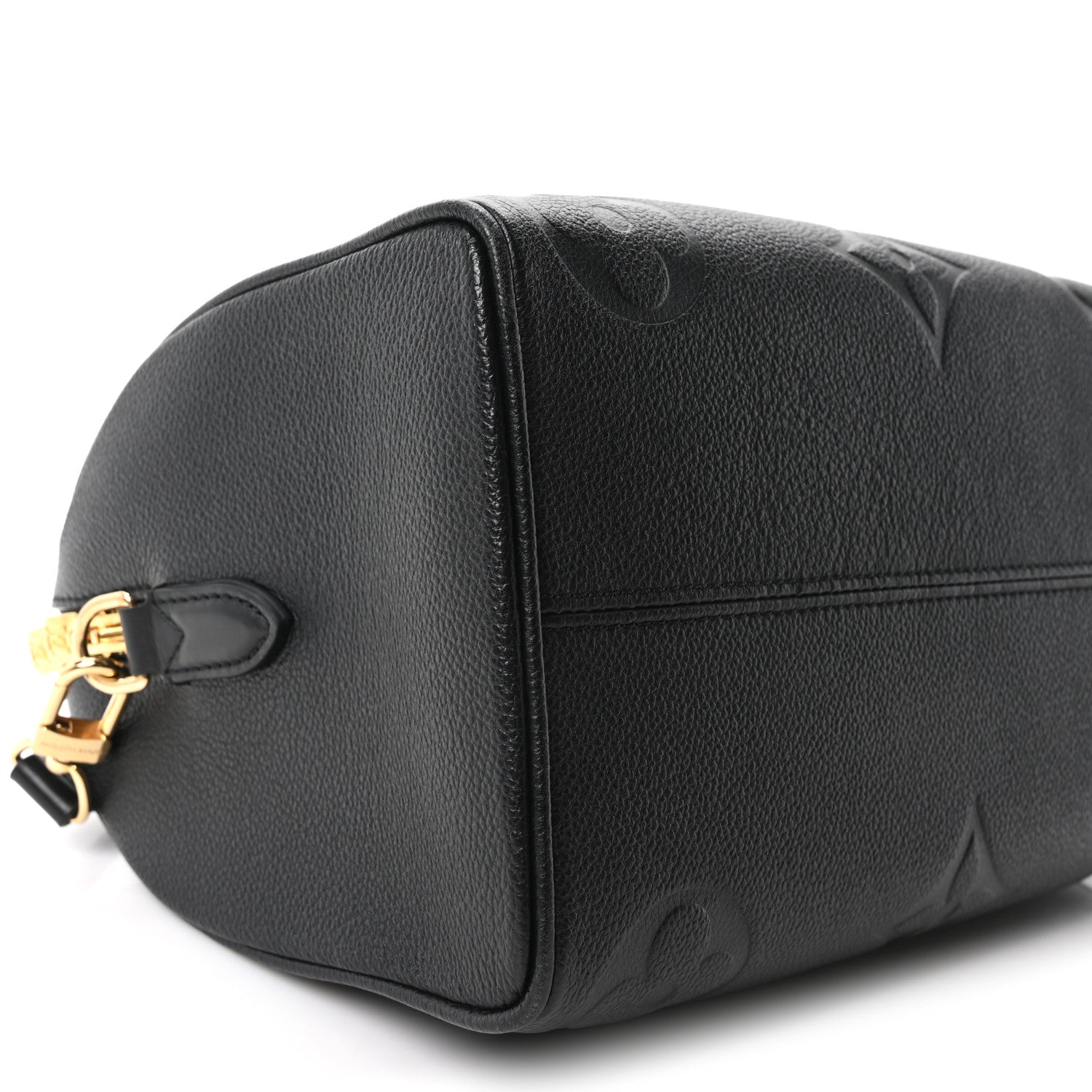 Louis Vuitton Empreinte Monogram Giant Speedy Bandouliere 25 Black 8 of 9