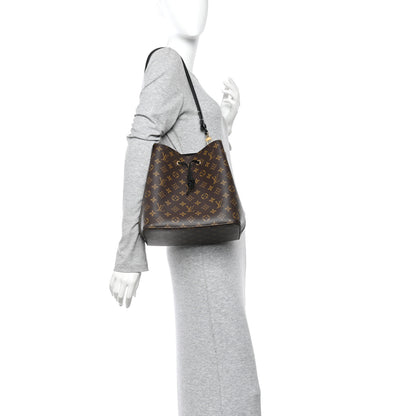 Louis Vuitton Monogram Neonoe MM Black 2 of 9