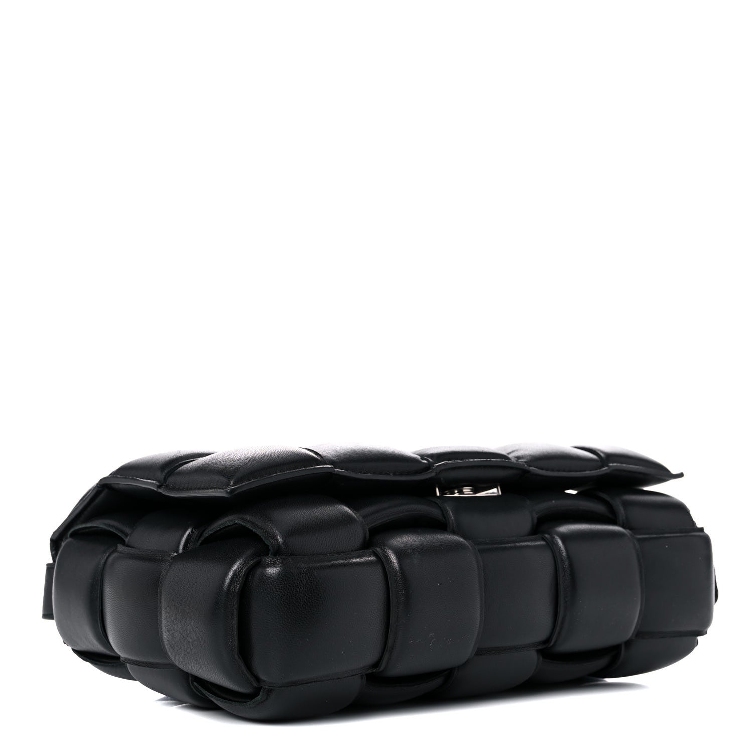 Bottega Veneta Nappa Maxi Intreccio Padded Cassette Crossbody Bag Black 4 of 18