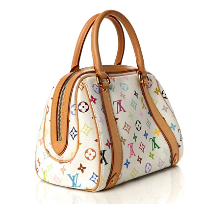 Louis Vuitton Monogram Multicolor Priscilla White 3 of 10