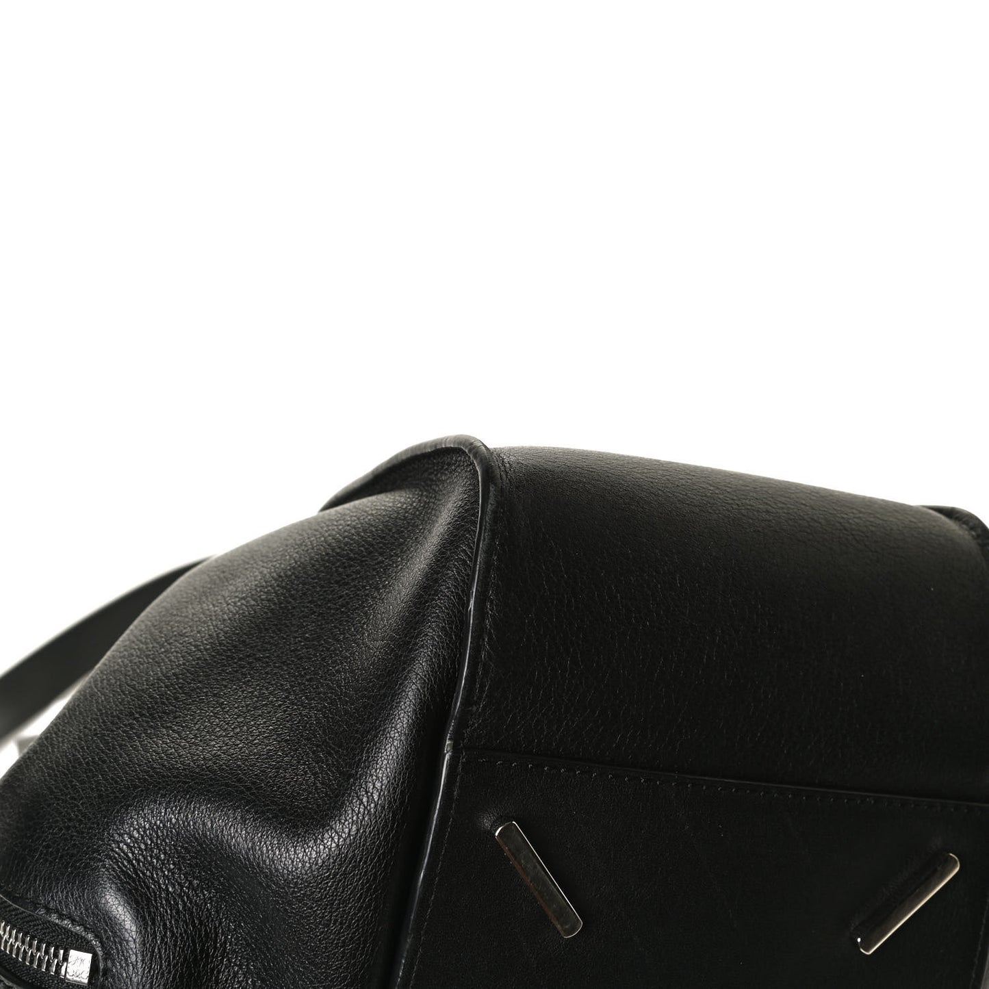 Calfskin Small Hammock Shoulder Bag Black