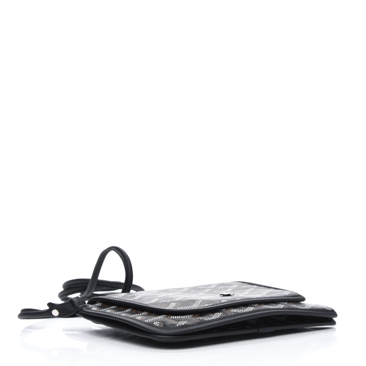 Goyard Goyardine Plumet Wallet Clutch Black 4 of 4