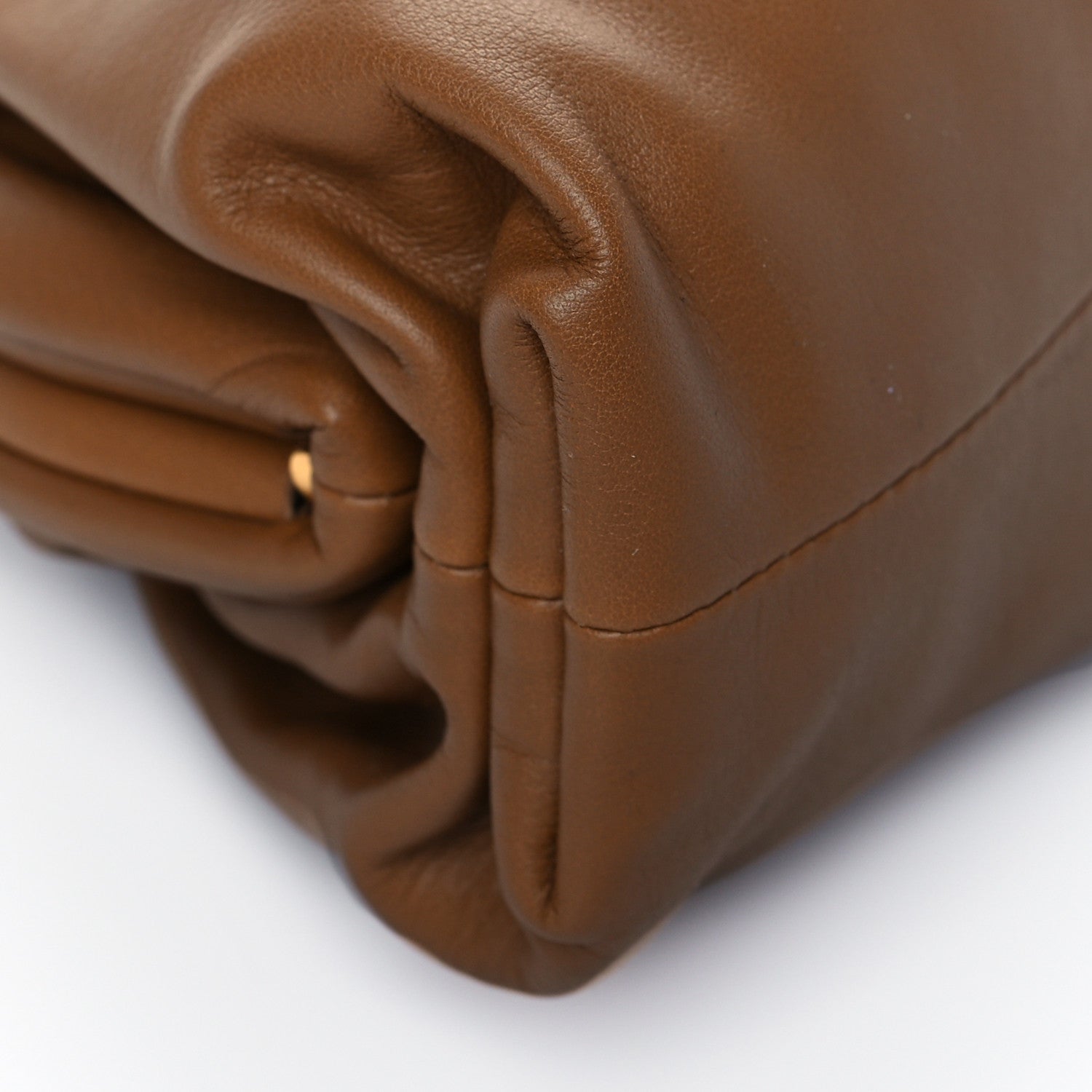 Bottega Veneta Butter Calfskin The Mini Pouch Cammello 5 of 9