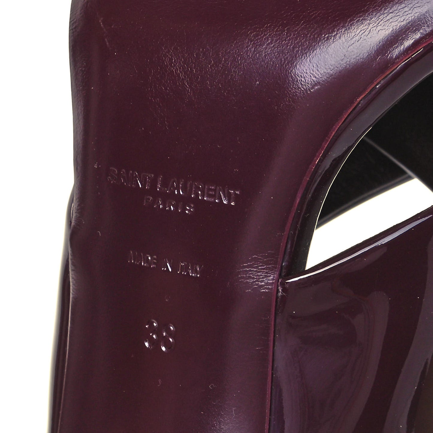Patent LouLou Mules 38 Barolo