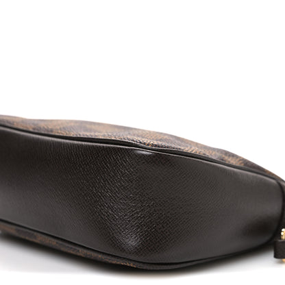 Louis Vuitton Damier Ebene Trousse Make Up Bag Pochette 10 of 10