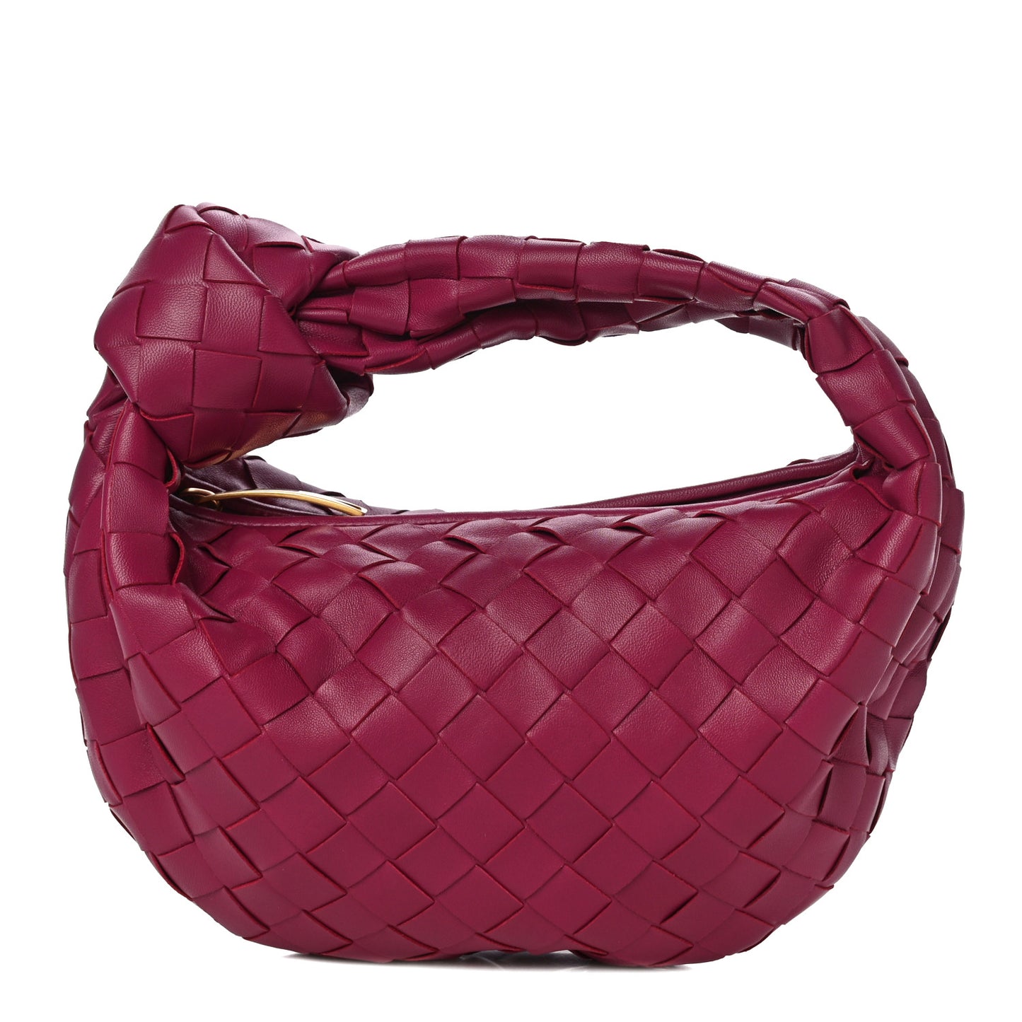 Nappa Intrecciato Mini Jodie Cinnabar