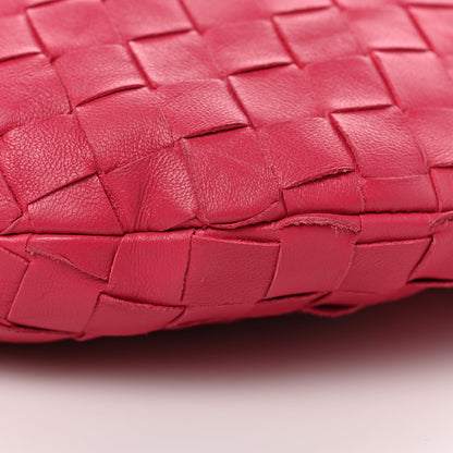 Bottega Veneta Nappa Intrecciato Teen Jodie Hobo Cranberry 8 of 8