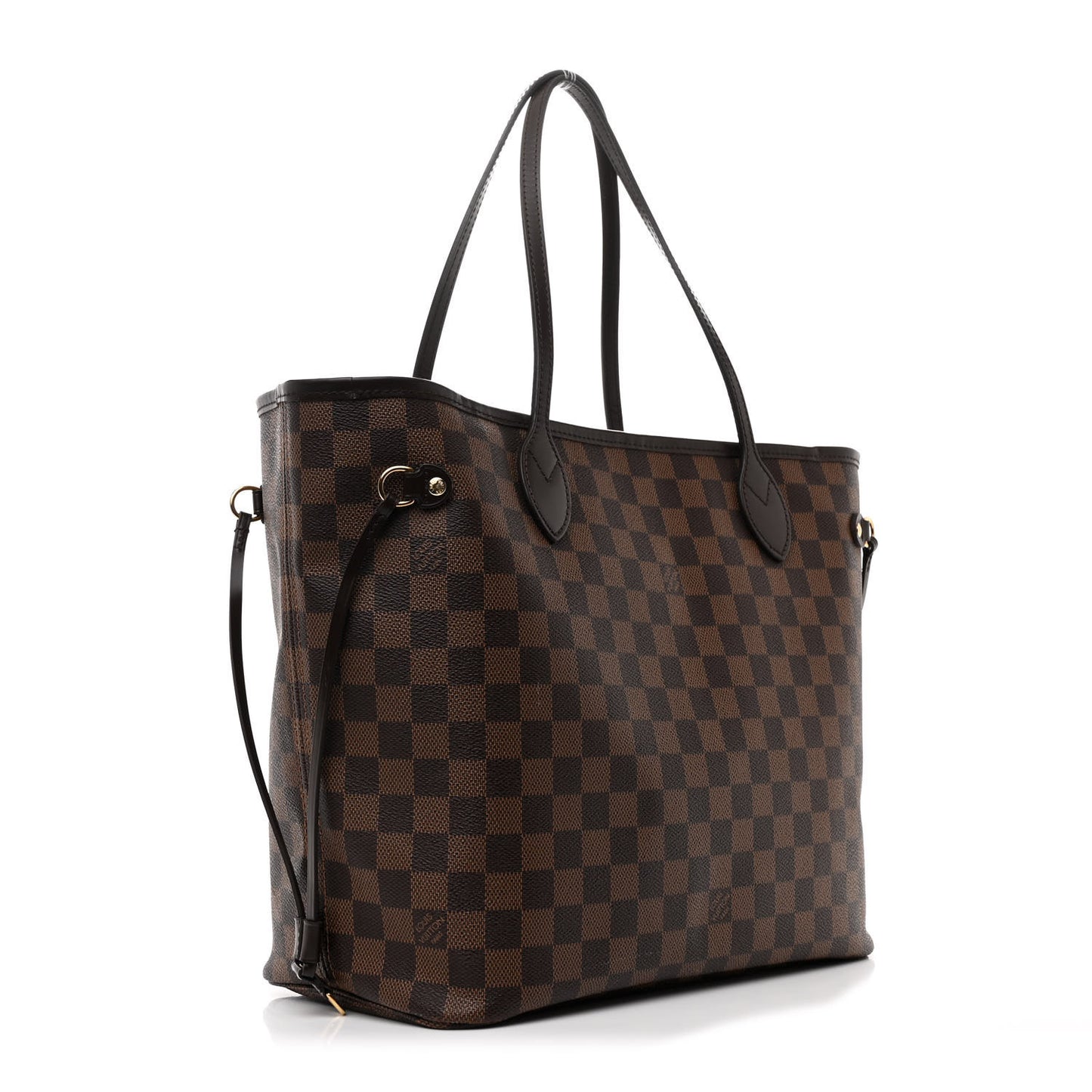 Damier Ebene Neo Neverfull MM Rose Ballerine
