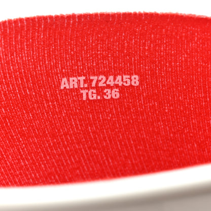 Gucci Rubber Womens Interlocking G Ankle Boot Pumps 36 Great White Black 8 of 10