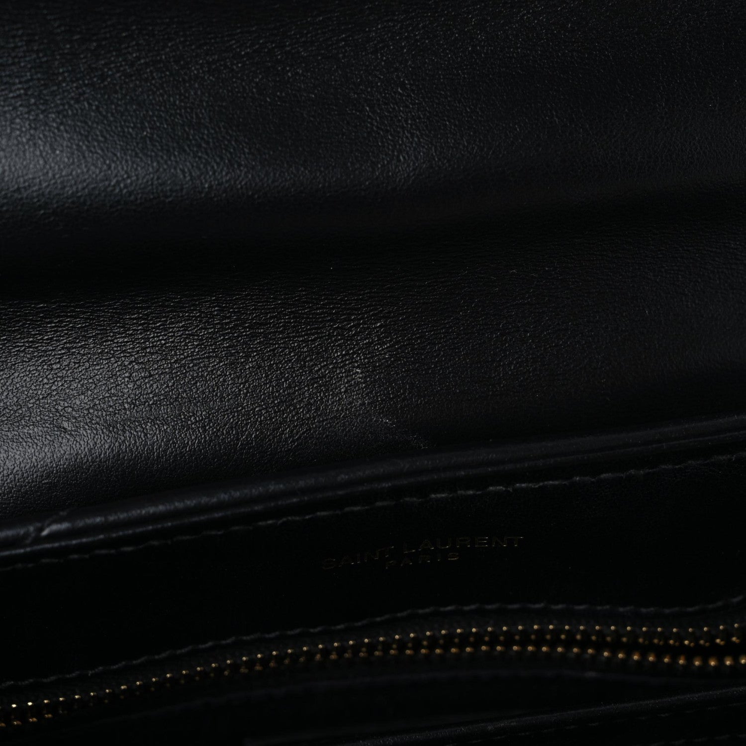Saint Laurent Calfskin Y Quilted Monogram Toy Loulou Crossbody Bag Black 11 of 18