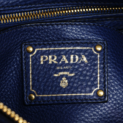Prada Vitello Daino Tote Inchiostro 6 of 7