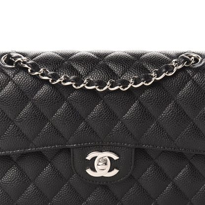 Chanel Caviar Quilted Small Double Flap Black 10 of 11