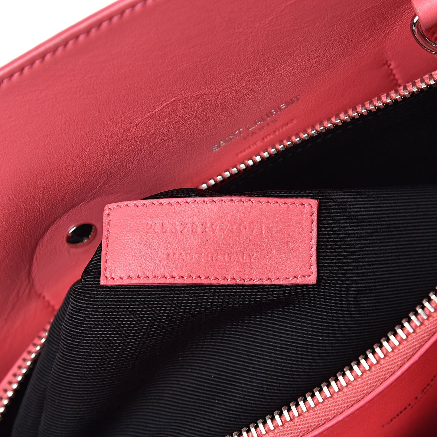 Grained Calfskin Small Sac De Jour Rose Clair