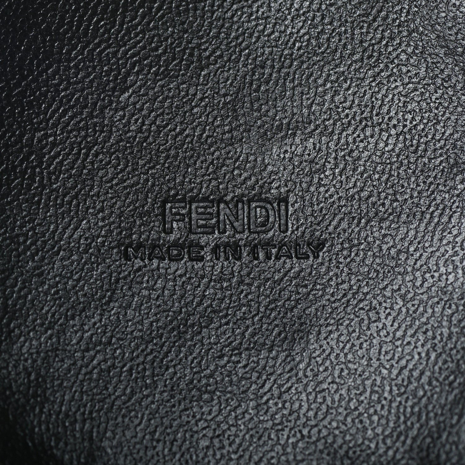 Fendi X FILA Calfskin Mania Backpack Help Bag Charm Black 5 of 14