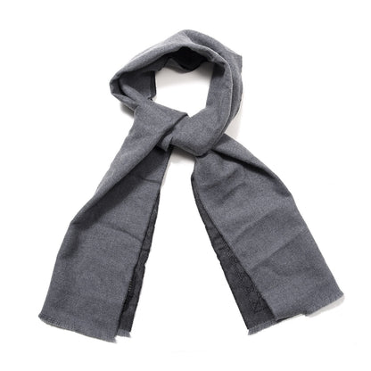 Gucci Wool GG Monogram Lonar Scarf Grey 1 of 5