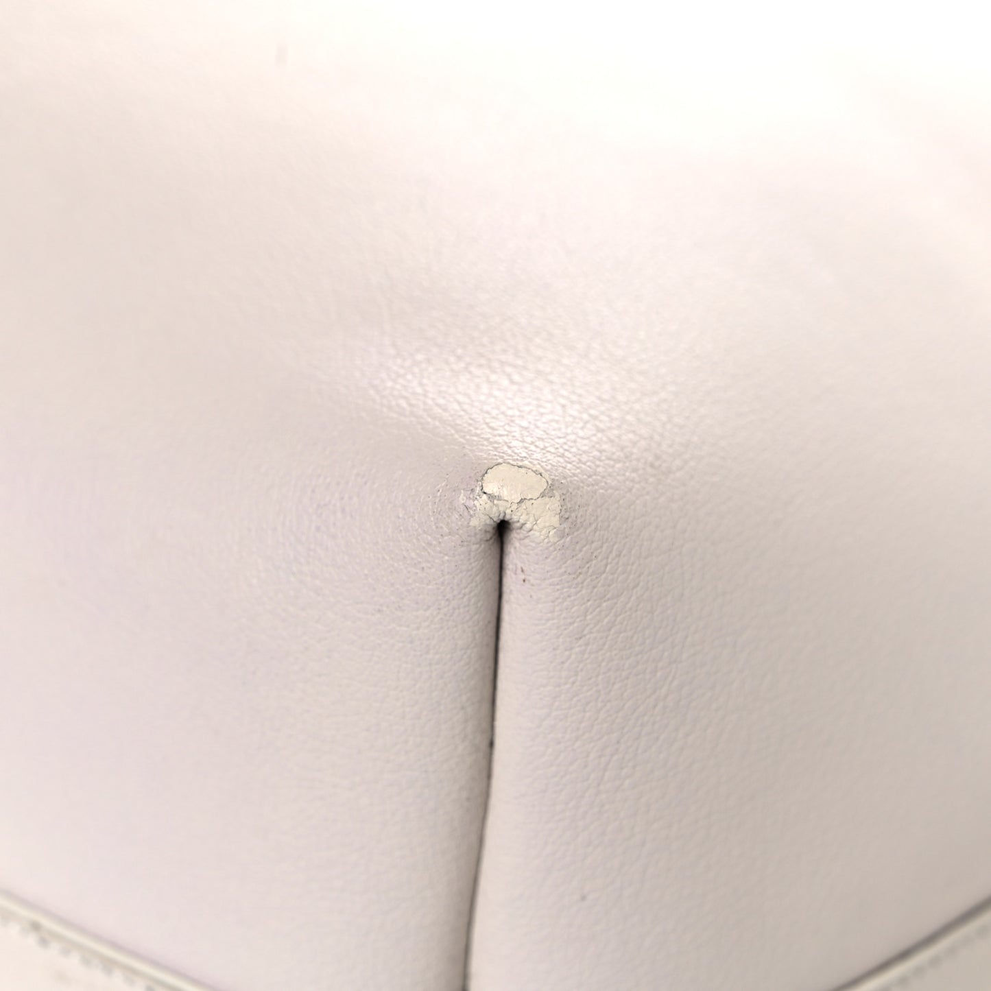 Calfskin Large Shopping Tote Porcellana