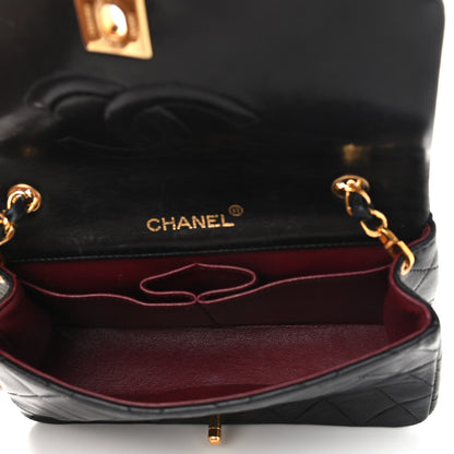 Chanel Lambskin Quilted Small Single Flap Black 5 of 12
