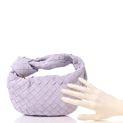 Bottega Veneta Suede Intrecciato Mini Jodie Mirth Washed 9 of 9