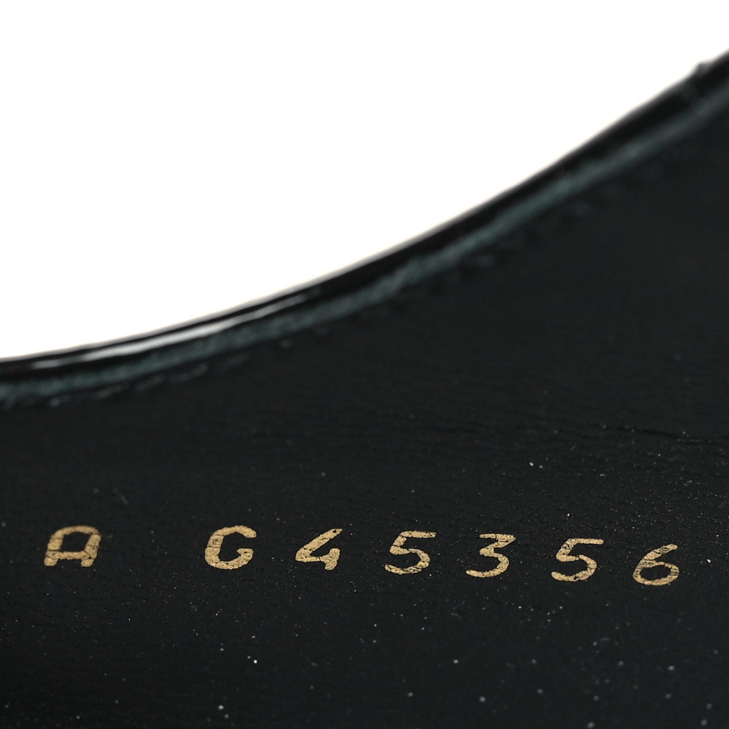 Patent Calfskin Grosgrain CC Mary Jane Pumps 36 Black