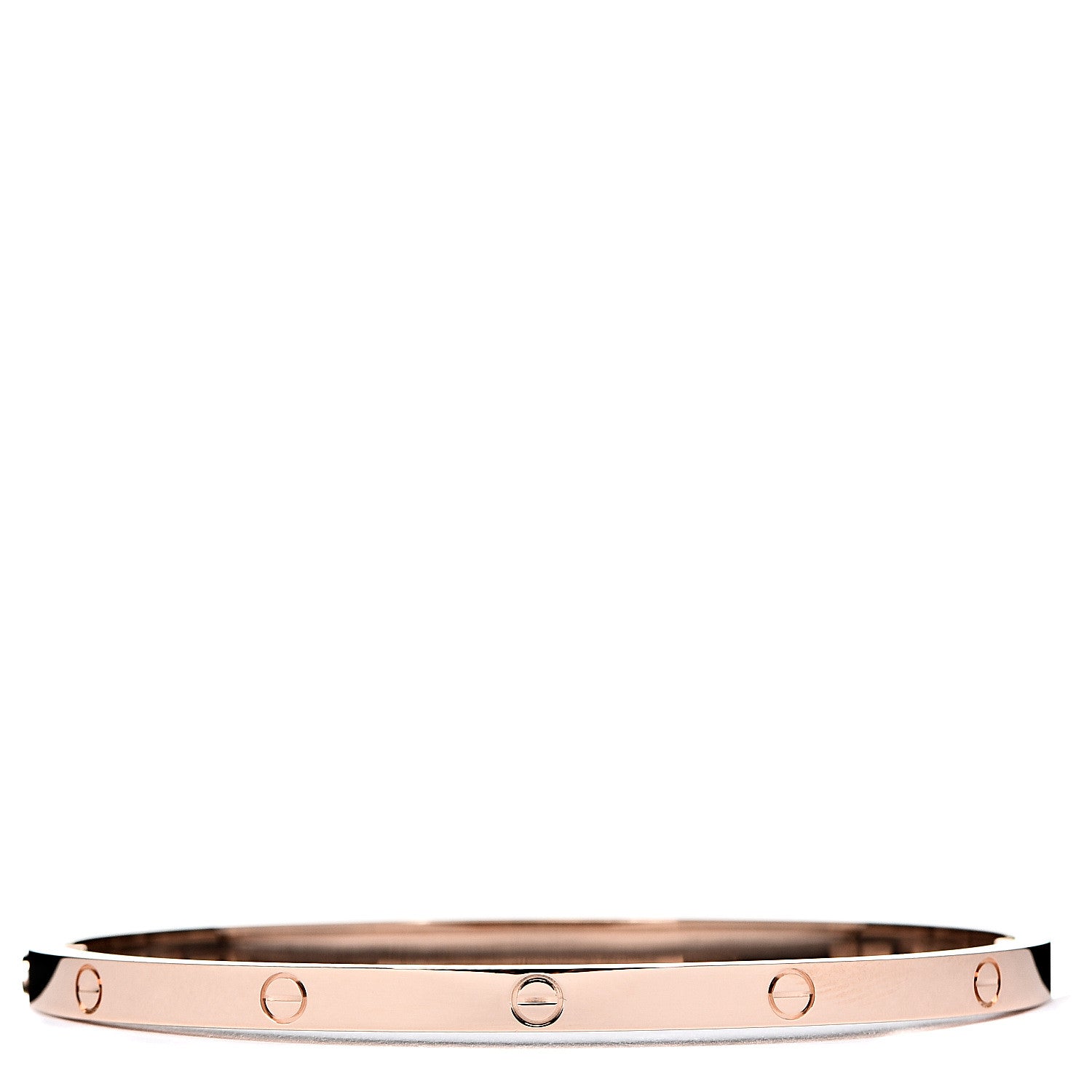Cartier 18K Pink Gold Small LOVE Bracelet 17 2 of 5