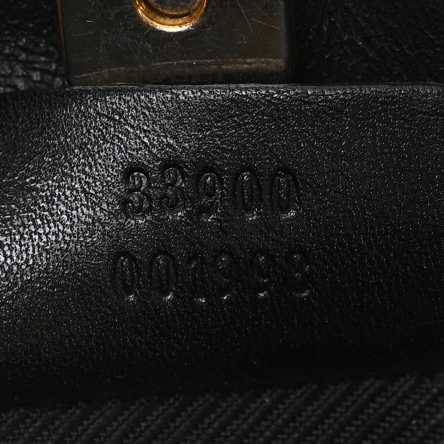 Gucci Monogram Shoulder Bag Black 7 of 12