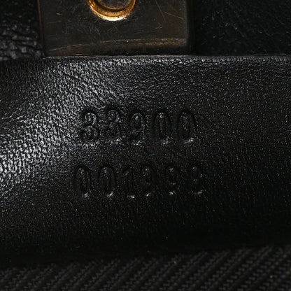 Gucci Monogram Shoulder Bag Black 7 of 12
