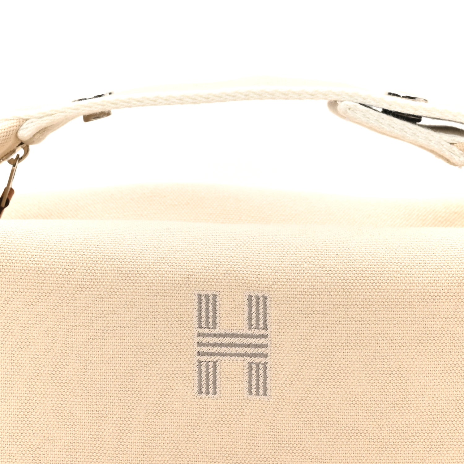 Hermes Canvas Small Bride-A-Brac Pouch Natural 7 of 9