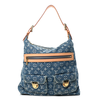 Louis Vuitton Denim Baggy GM Blue 1 of 4
